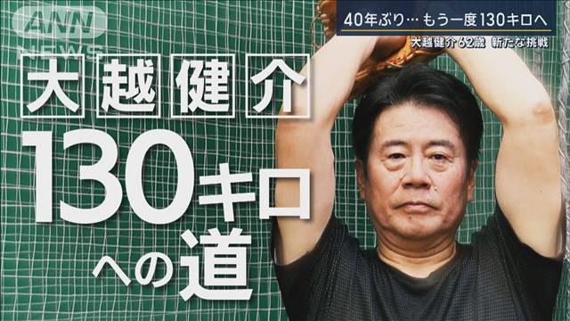 [新闻站]大越健介（62岁）球速130公里之路前东京大学王牌选手40年来首次挑战 - 名古屋电视台[Me-Tele]